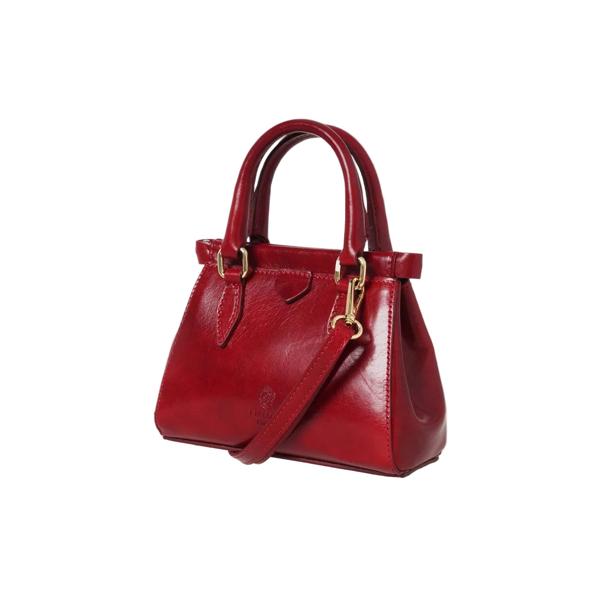 Small Leather Crossbody Bag I Medici 63/2460 Red
