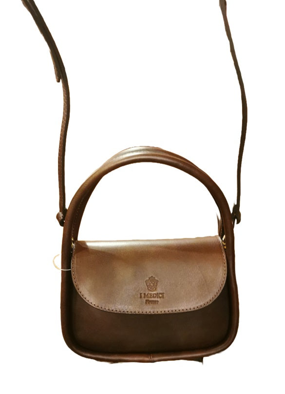 I Medici 63/640 Dark Brown Leather Bag