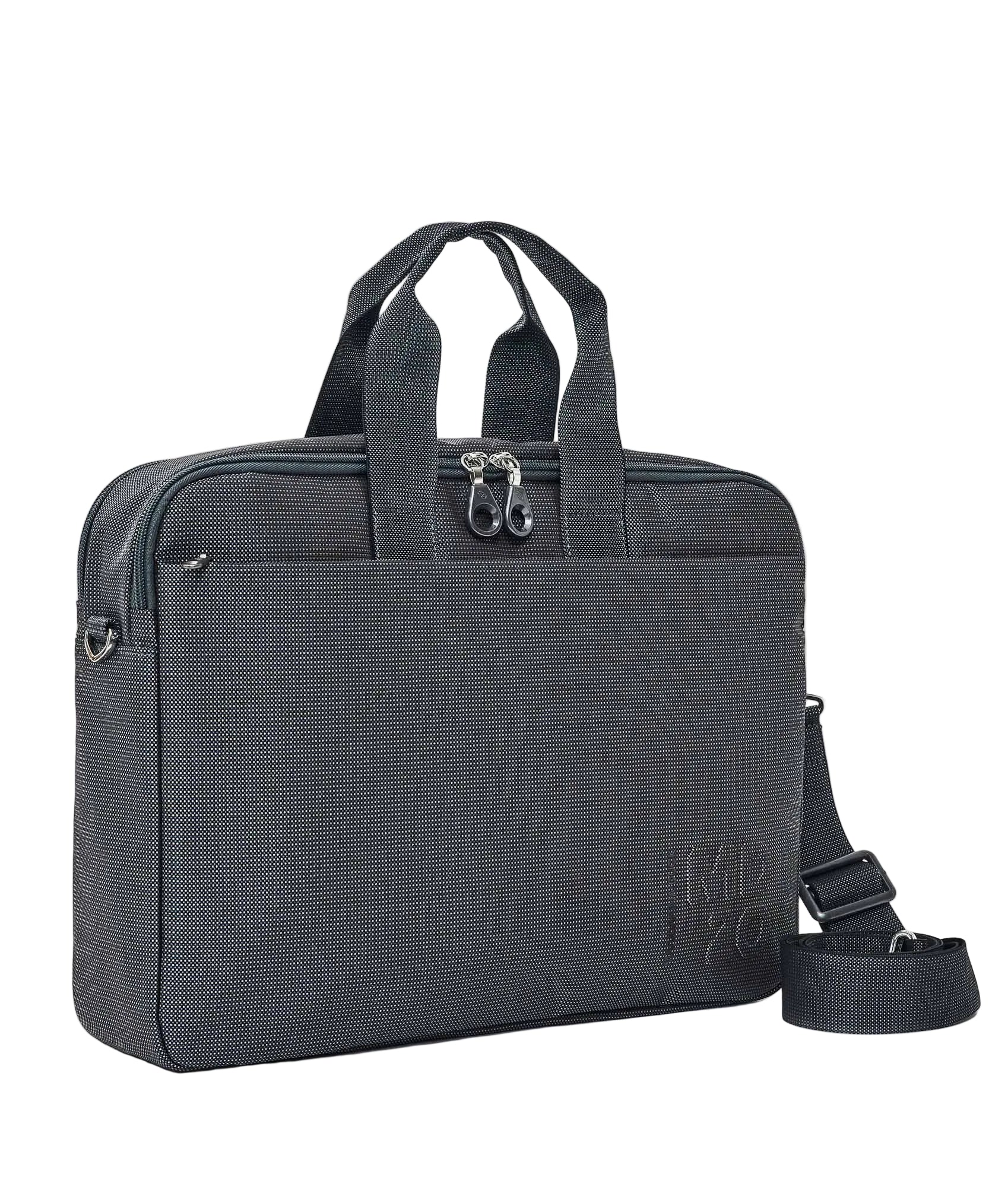 Briefcase for 15" laptop MD20 Mandarina Duck P10QMC03 Steel