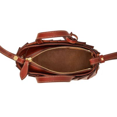 Bauletto in pelle Opera Boldrini 07388 Golden - Pelletteria Allegrini