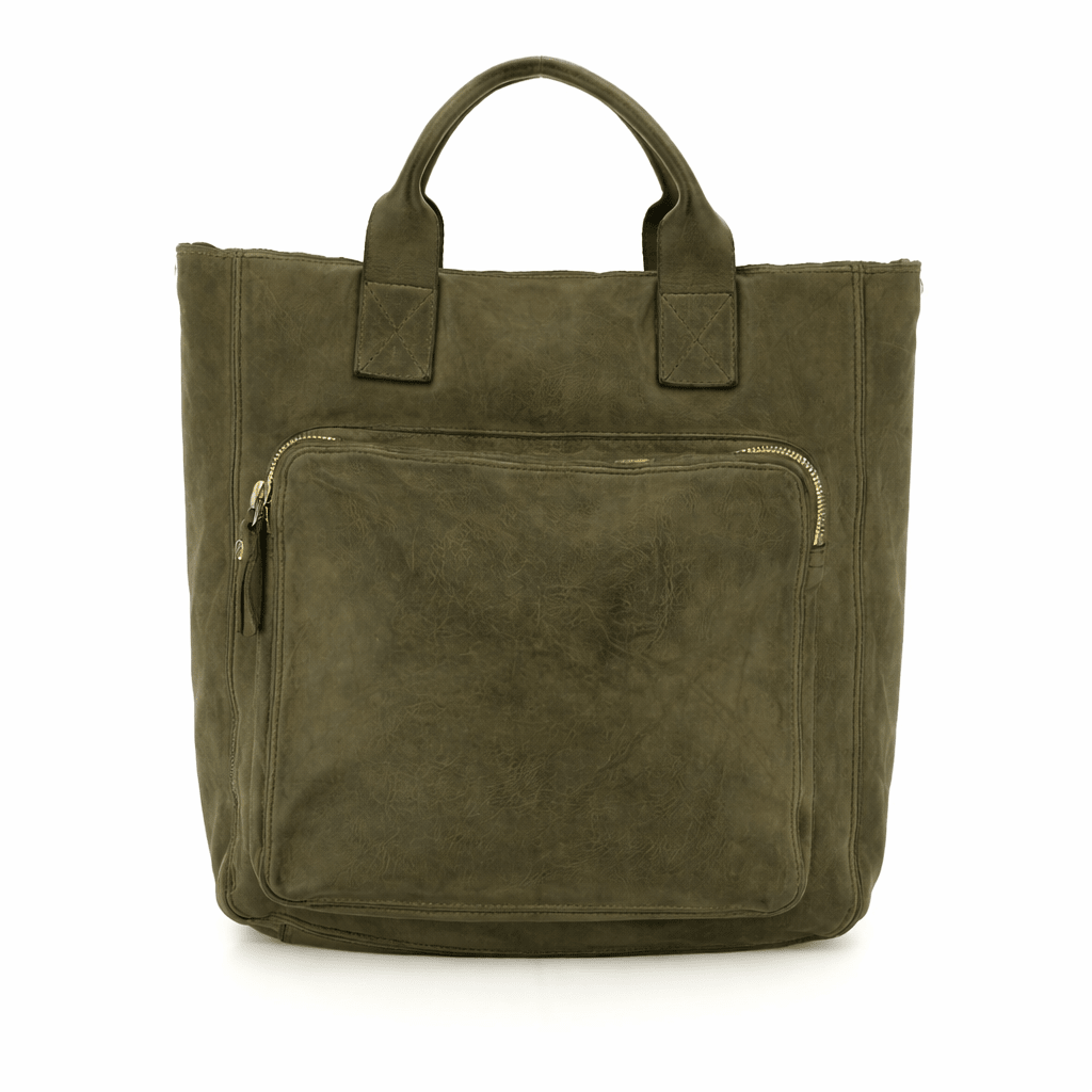 Borsa Arenite in pelle Campomaggi C041170ND X2298 v.militare - Pelletteria Allegrini