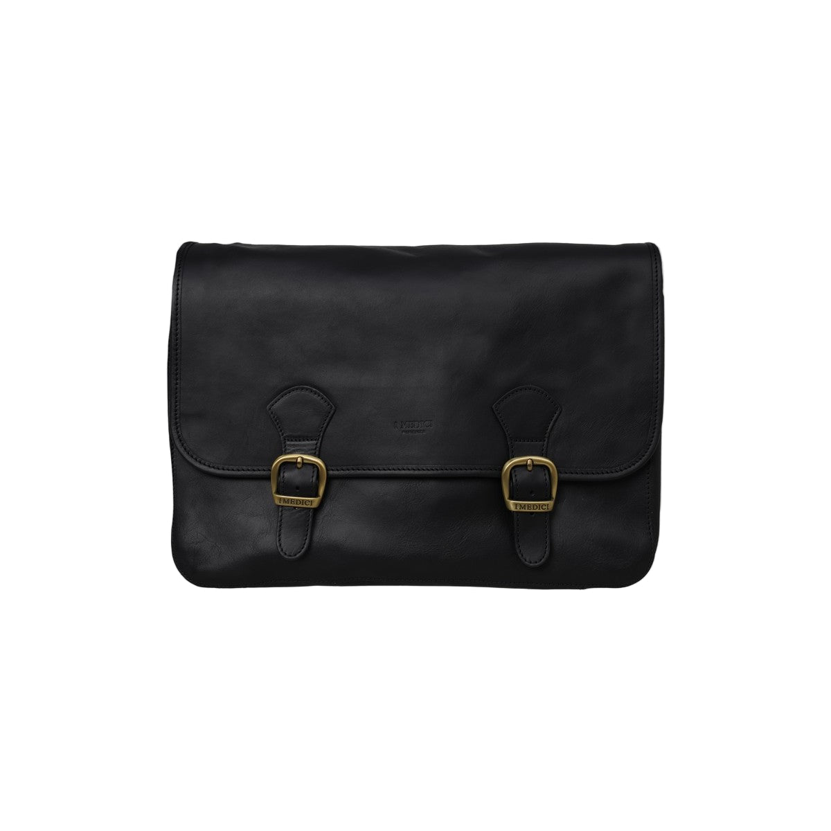 Borsa College in pelle I Medici 63/5600 nero - Pelletteria Allegrini