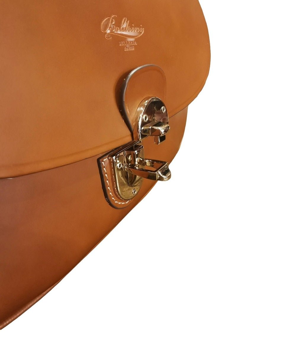 Borsa con manico e tracolla in pelle Boldrini 07610 Golden - Pelletteria Allegrini