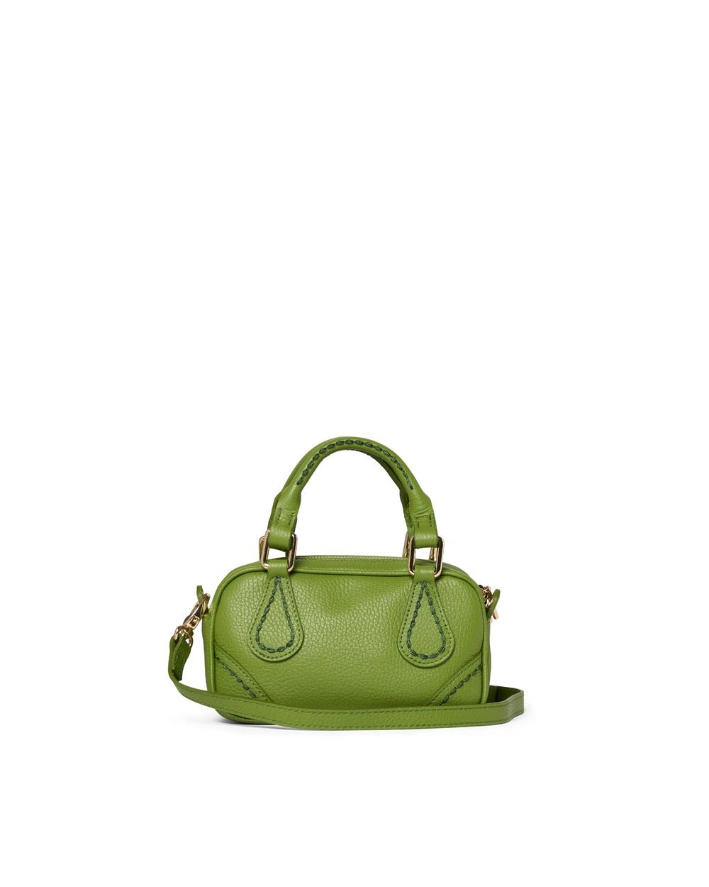 Borsa con maniglie e tracolla in pelle Visonà BOSTON 25120 Mela - Pelletteria Allegrini
