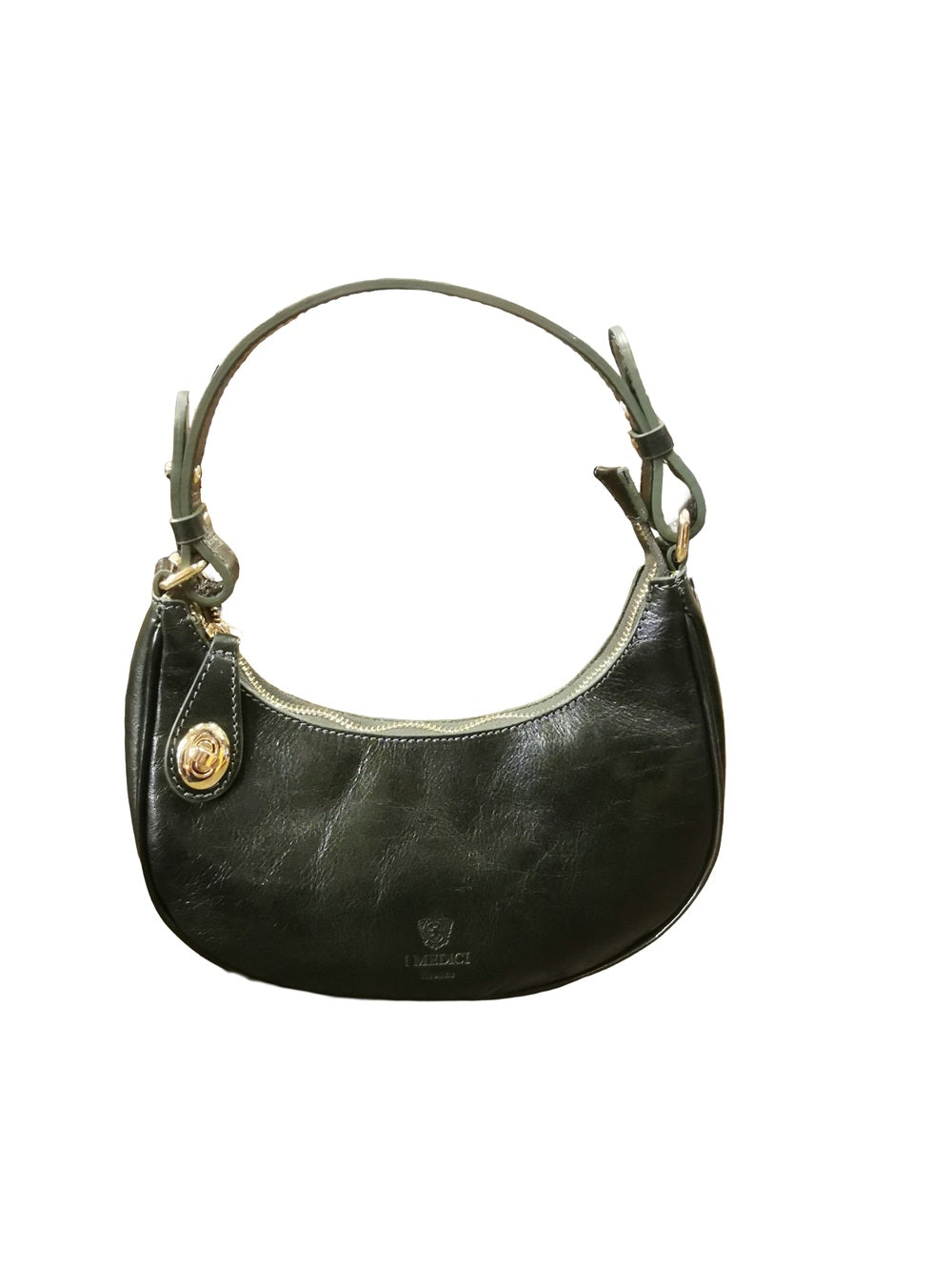 Leather bag with shoulder strap I Medici 63/1475 Green
