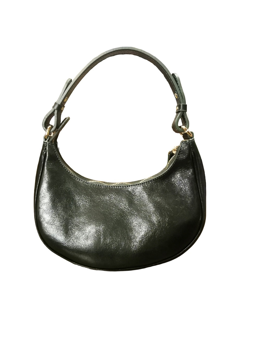 Leather bag with shoulder strap I Medici 63/1475 Green