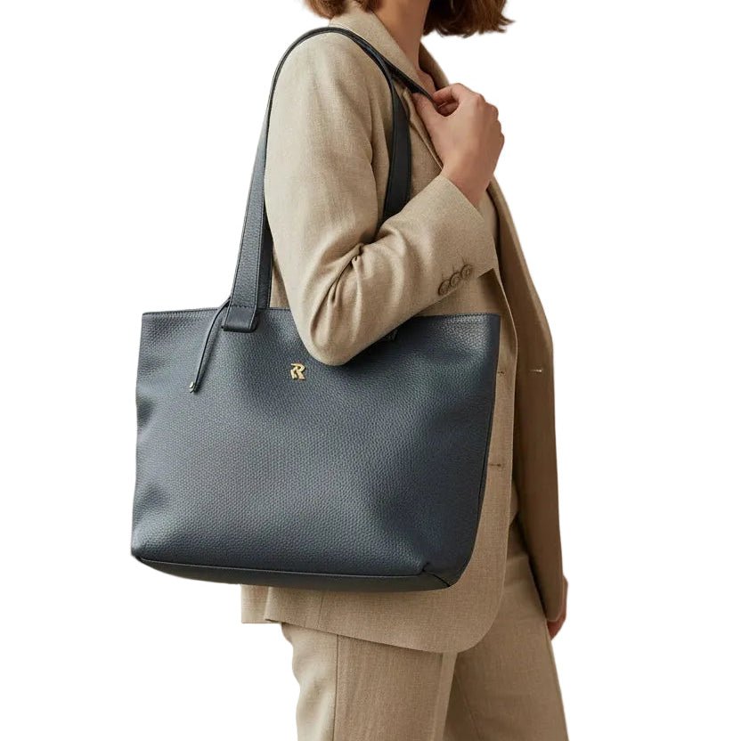Borsa in pelle con doppi manici Bruno Rossi ML193 Oceano - Pelletteria Allegrini