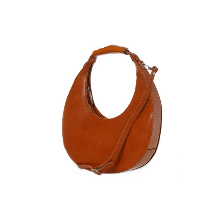 Borsa in pelle c/tracolla I Medici 63/1085/2 Giallo - Pelletteria Allegrini