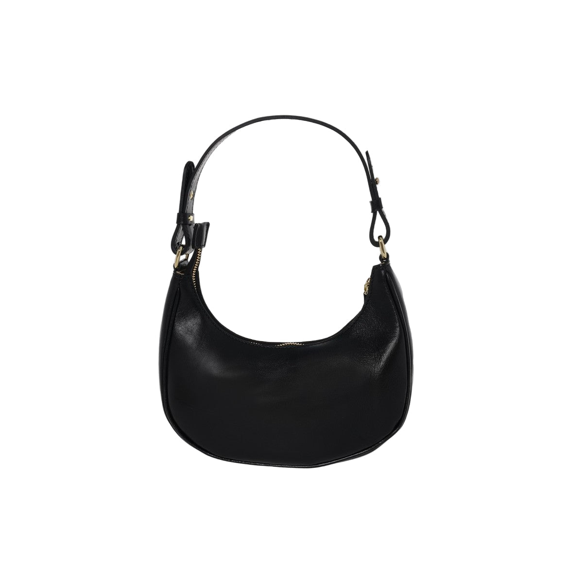 Borsa in pelle c/tracolla I Medici 63/1475 Nero - Pelletteria Allegrini