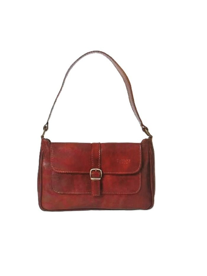Borsa in pelle I Medici 63/1350 Rosso - Pelletteria Allegrini