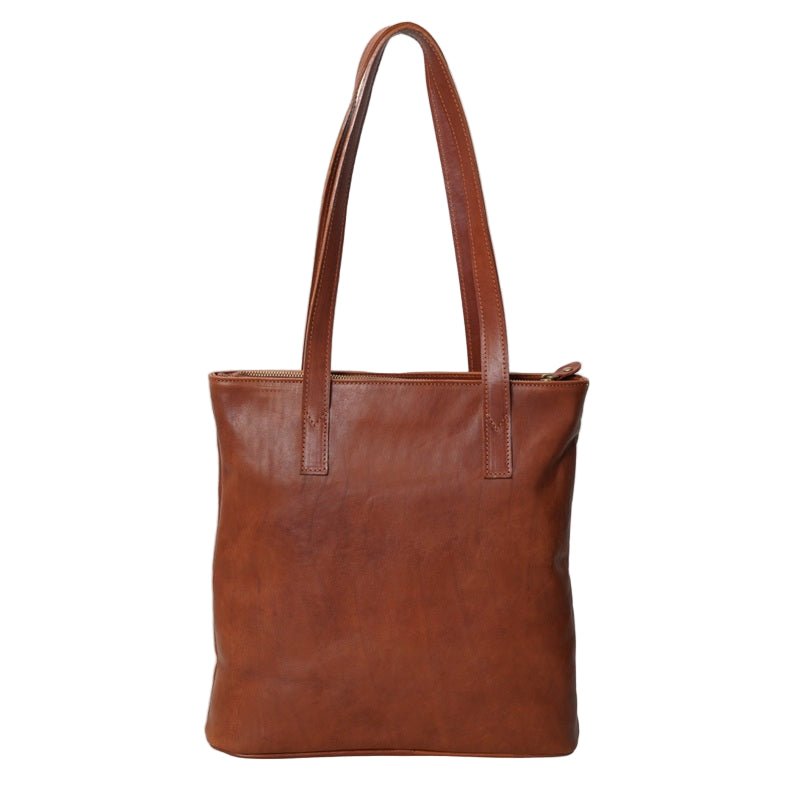 Borsa in pelle I Medici 63/3000 - 2 Marrone - Pelletteria Allegrini