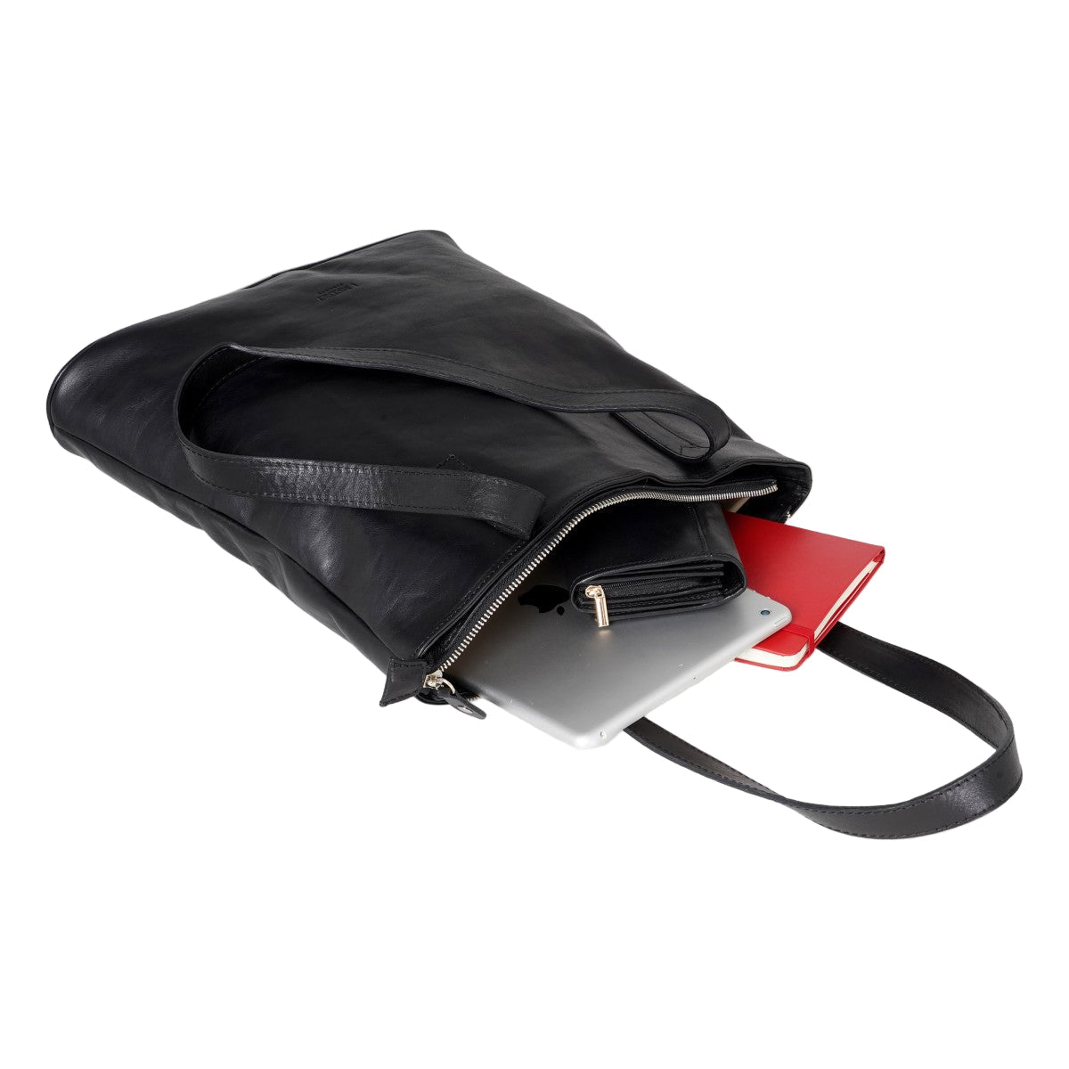 Borsa in pelle I Medici 63/3000 - 2 Nero - Pelletteria Allegrini