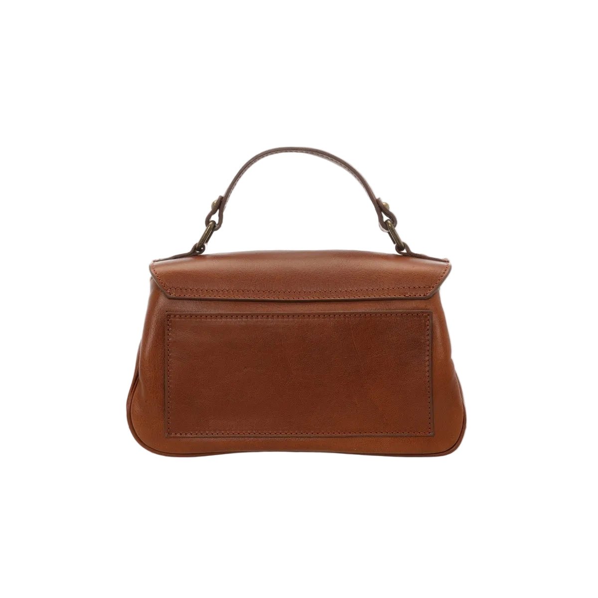 Borsa in pelle I Medici 63/652 marrone - Pelletteria Allegrini