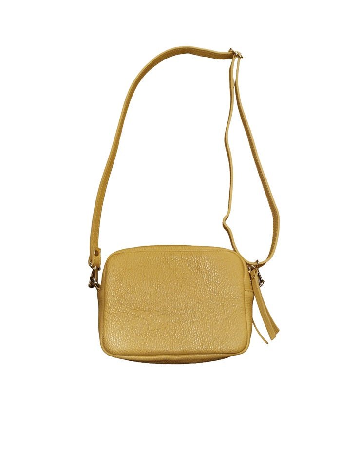 Borsa in pelle martellata Bruno Rossi ML161 Biscotto - Pelletteria Allegrini