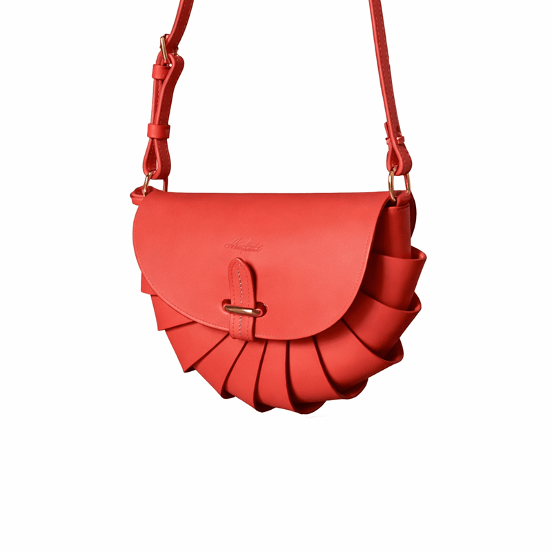 Borsa in pelle Opera Boldrini 07266 Rosso - Pelletteria Allegrini