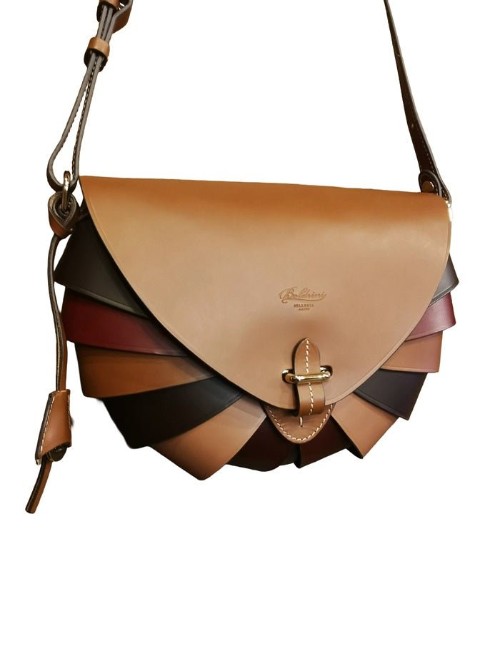 Borsa in pelle Opera Boldrini 07298 Multicolor - Pelletteria Allegrini