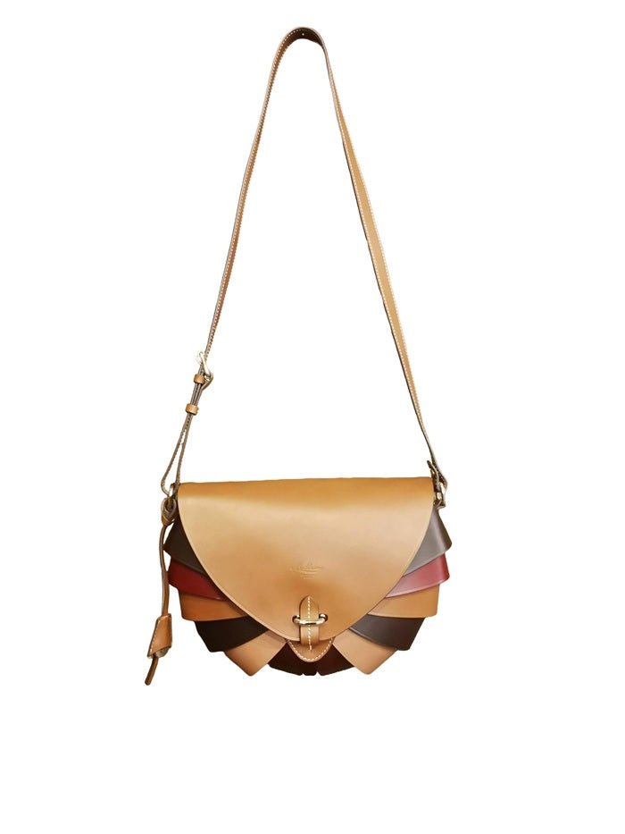 Borsa in pelle Opera Boldrini 07298 Multicolor - Pelletteria Allegrini