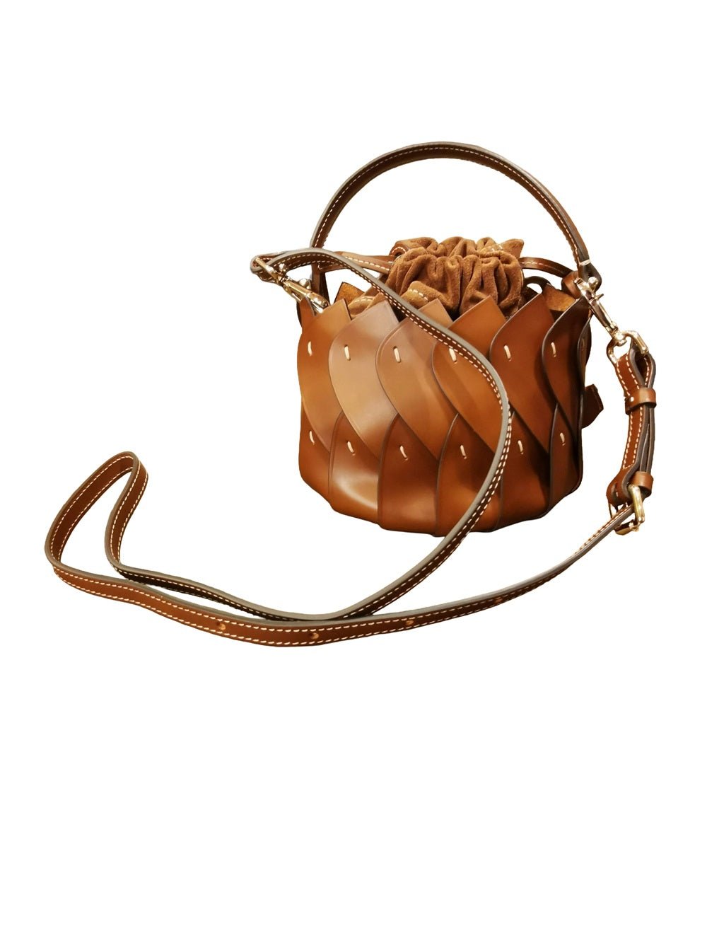 Borsa in pelle Opera Boldrini 07639 Golden - Pelletteria Allegrini