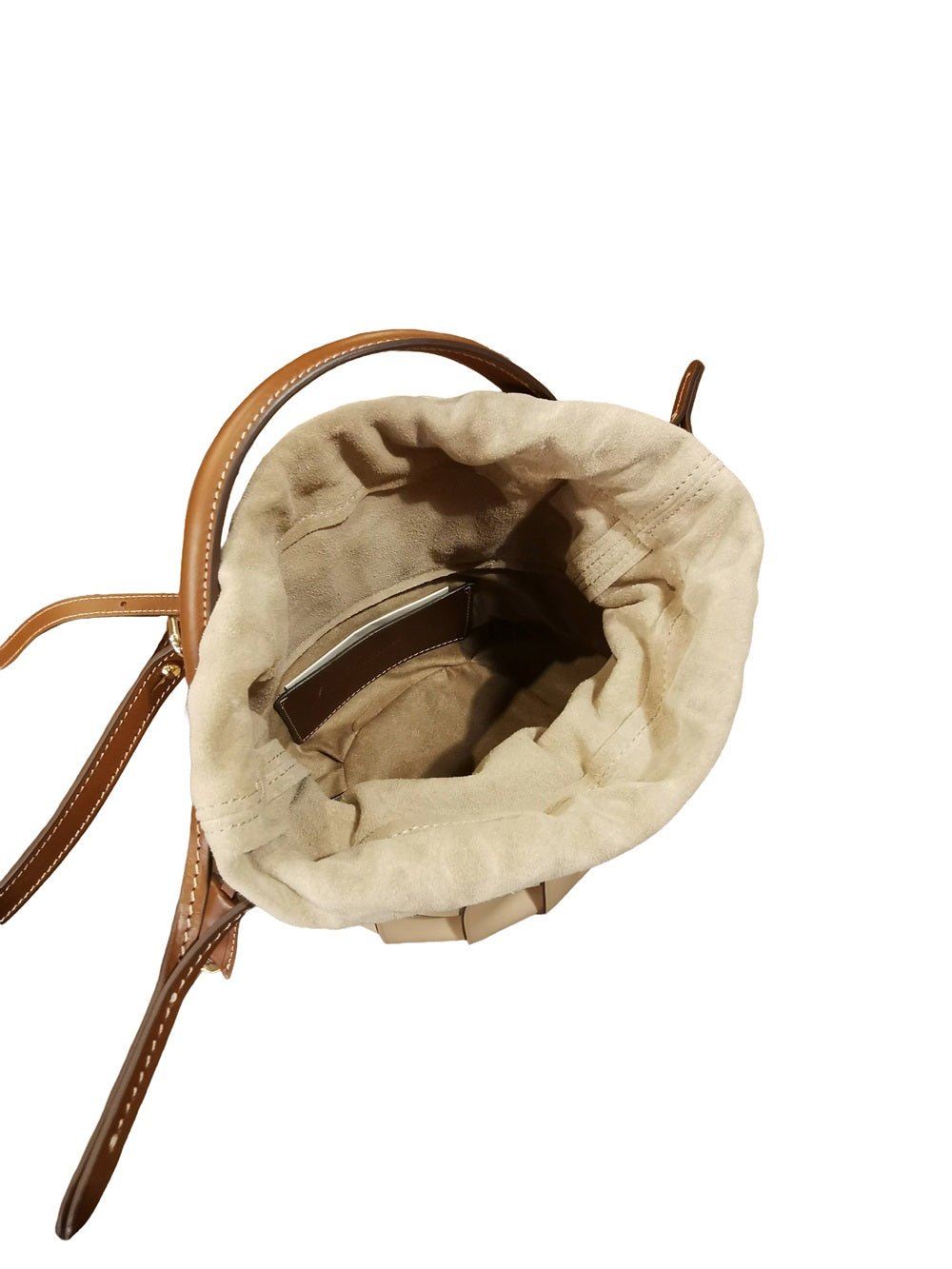 Borsa in pelle Opera Boldrini 07639 Osso/cuoio - Pelletteria Allegrini