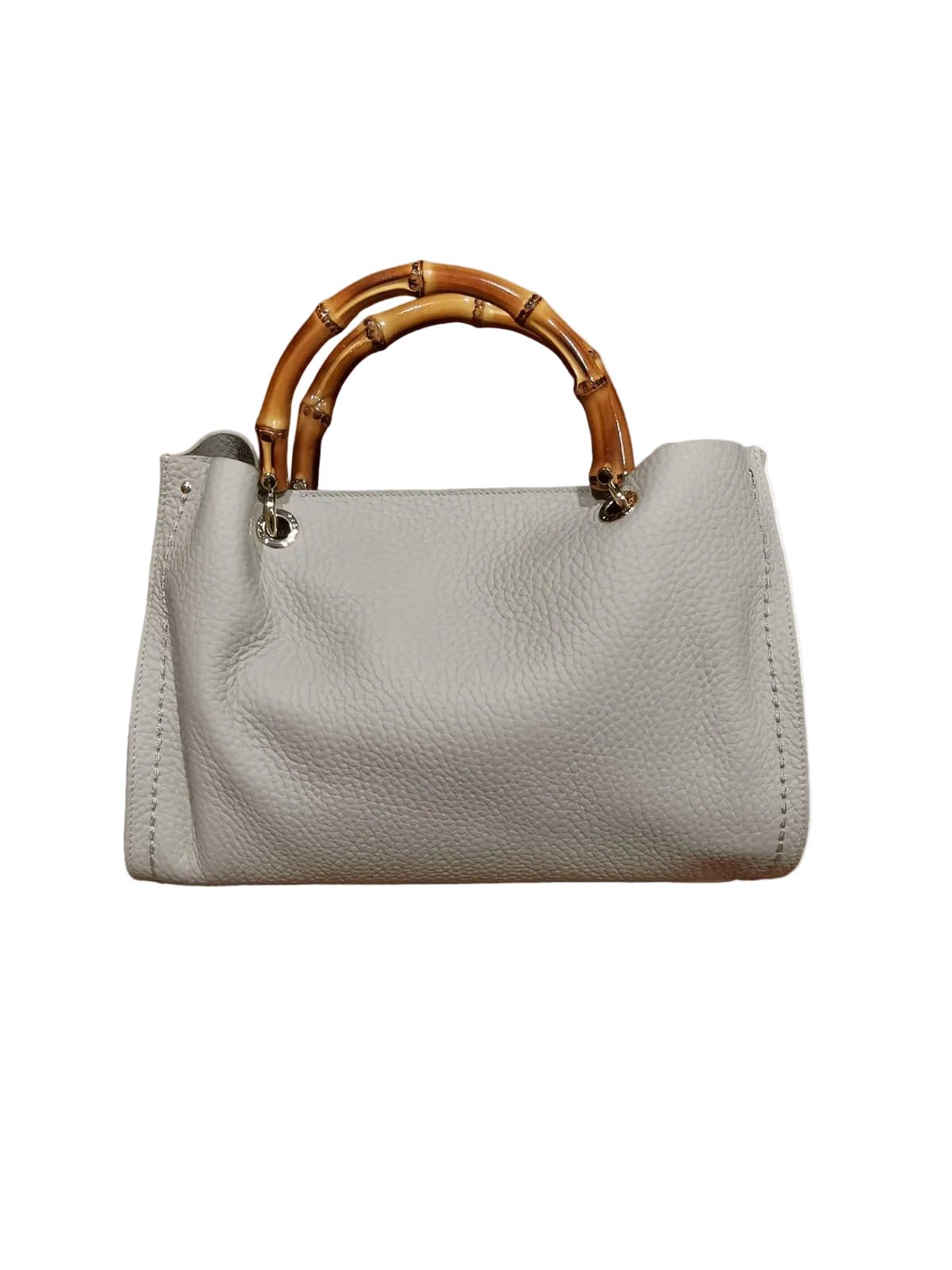 Borsa in pelle Visonà 20158 Beige - Pelletteria Allegrini