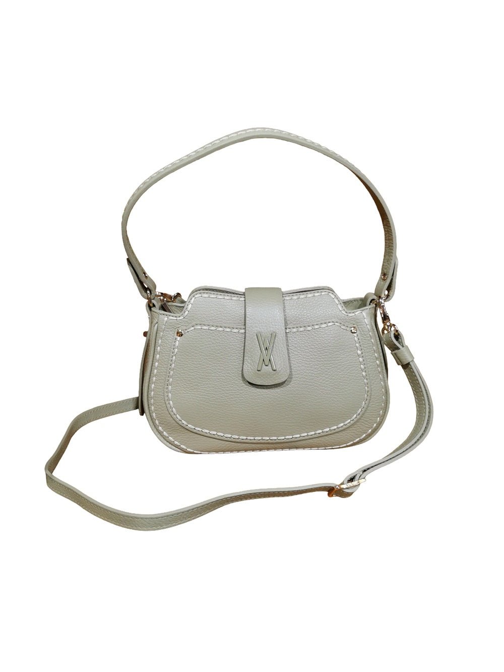 Borsa in pelle Visonà 26190 vert - Pelletteria Allegrini