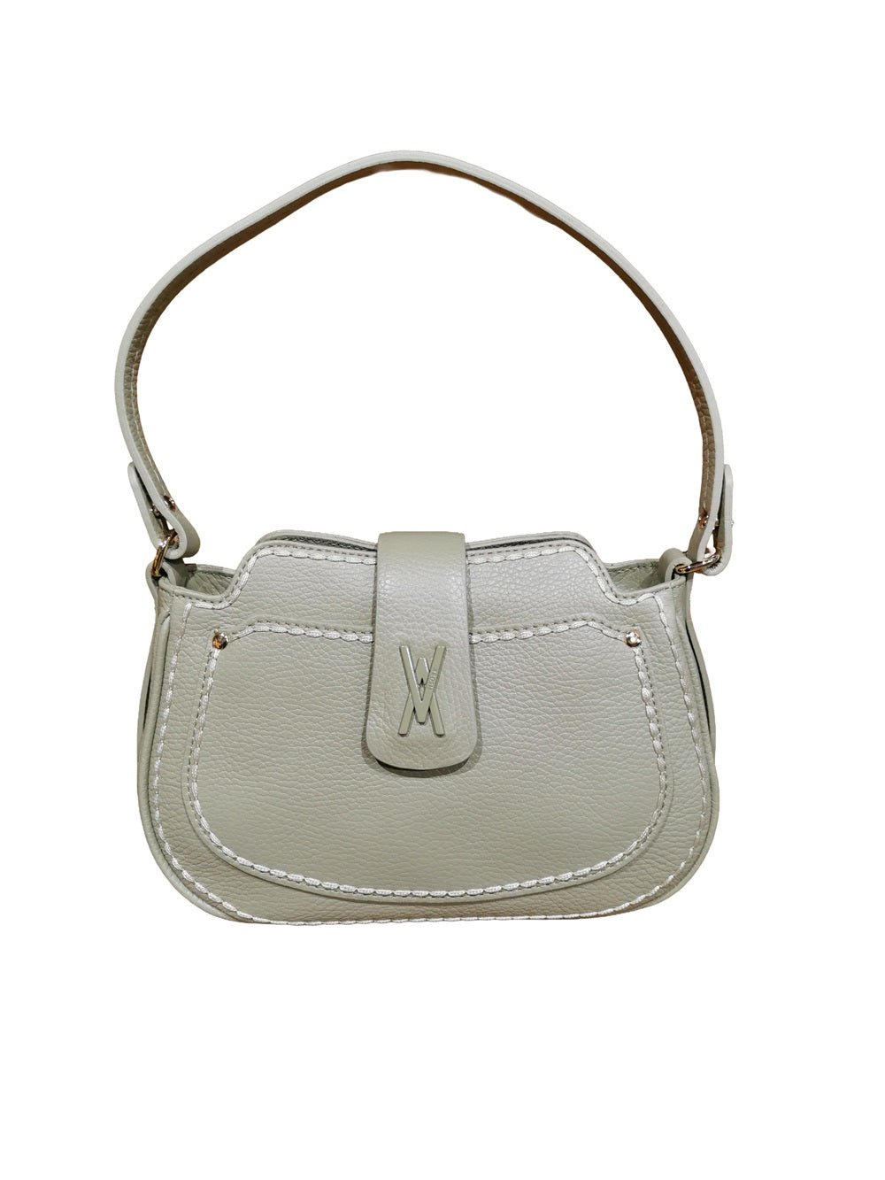 Borsa in pelle Visonà 26190 vert - Pelletteria Allegrini