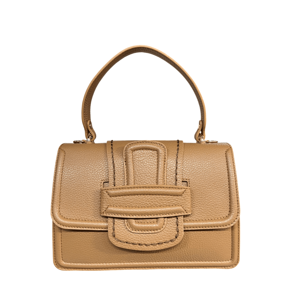 Borsa in pelle Visonà LINDA 20101 Terra - Pelletteria Allegrini