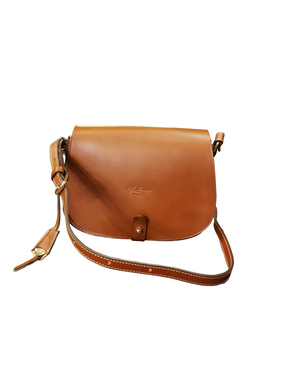 Borsa media in pelle Boldrini 07476 Golden - Pelletteria Allegrini
