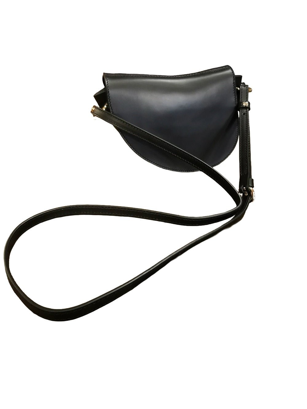 Borsa mini in pelle Boldrini 07624 Nero - Pelletteria Allegrini