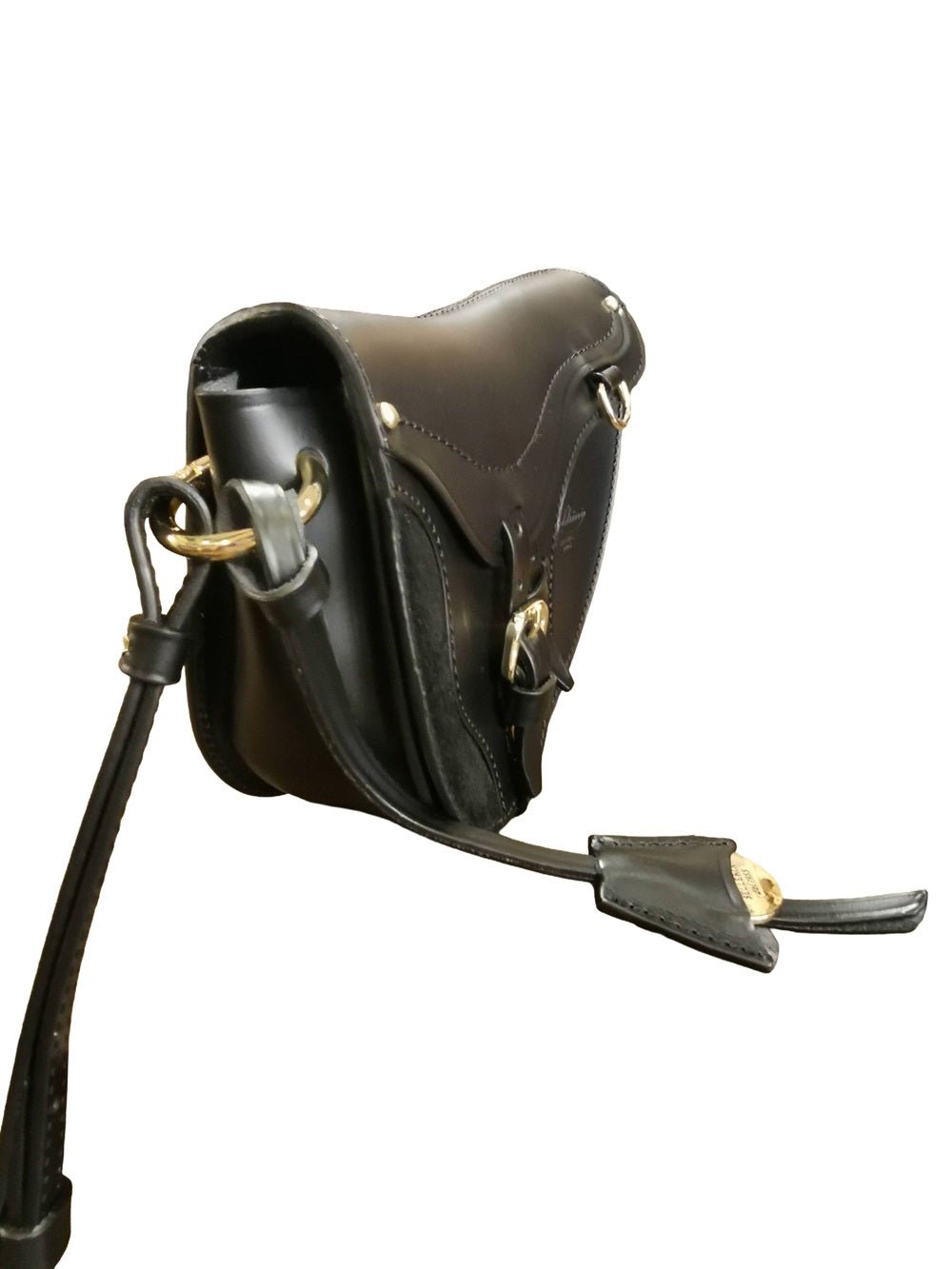 Borsa mini in pelle Boldrini 07624 Nero - Pelletteria Allegrini