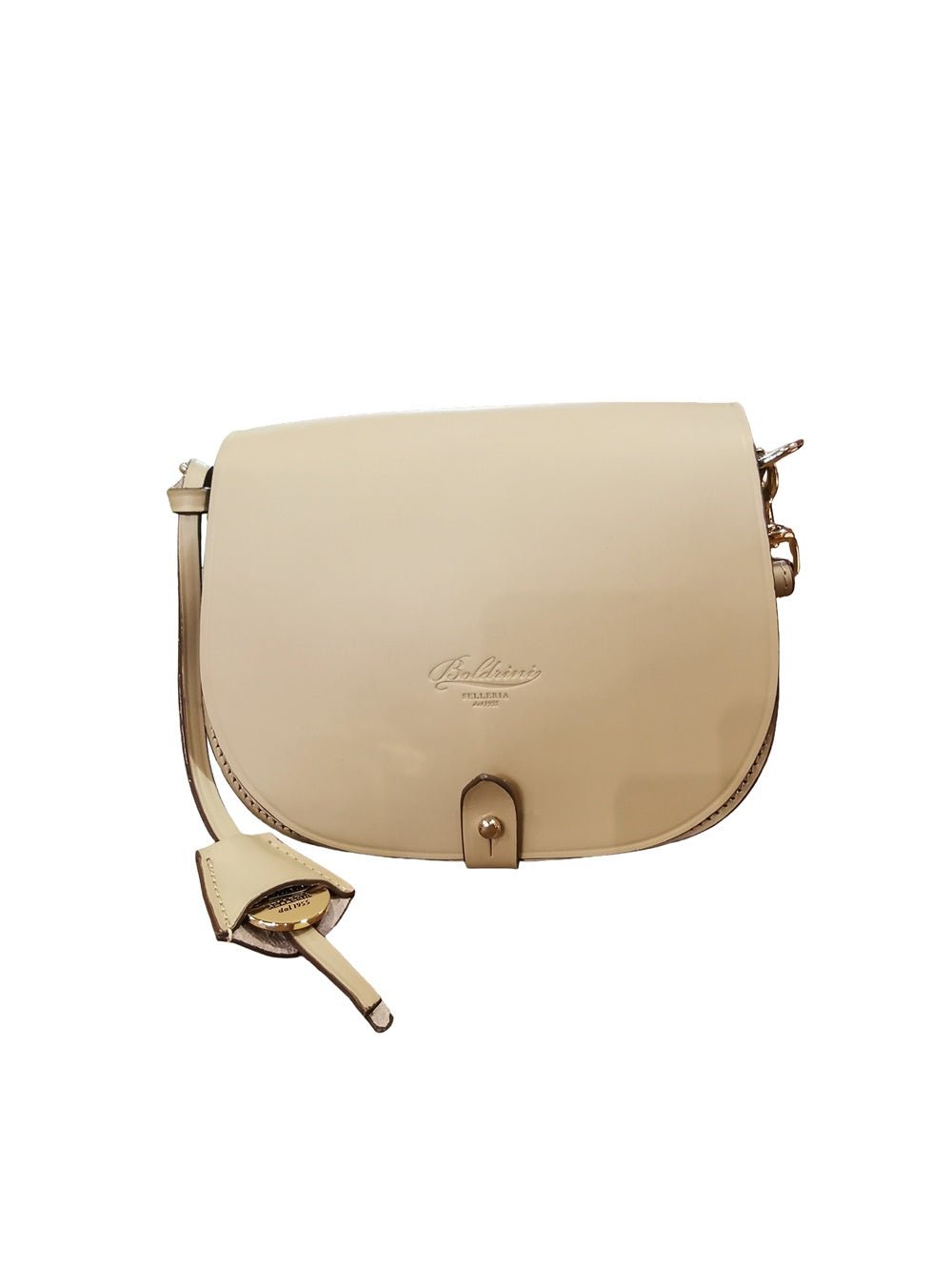 Borsa piccola in pelle Boldrini 07211 Argilla - Pelletteria Allegrini