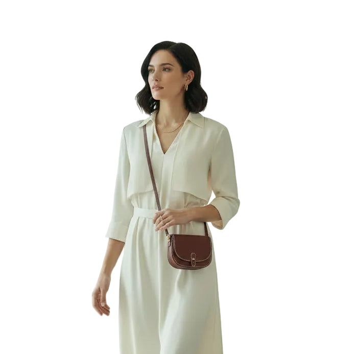 Borsa piccola in pelle Boldrini 07211 Bordeaux - Pelletteria Allegrini