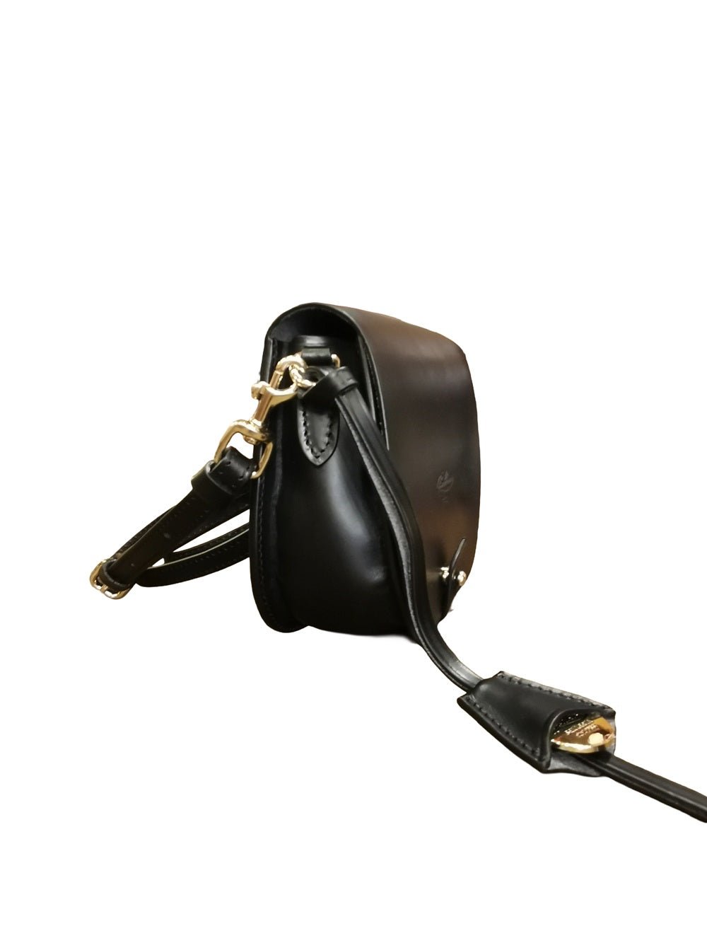 Borsa piccola in pelle Boldrini 07211 Nero - Pelletteria Allegrini
