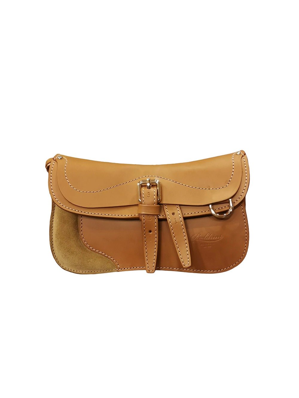 Borsa piccola in pelle Boldrini 07653 Naturale - Pelletteria Allegrini