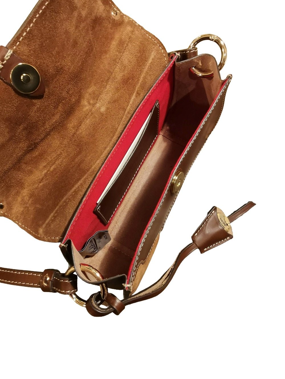 Borsa piccola in pelle Boldrini 07653 Papaja - Pelletteria Allegrini