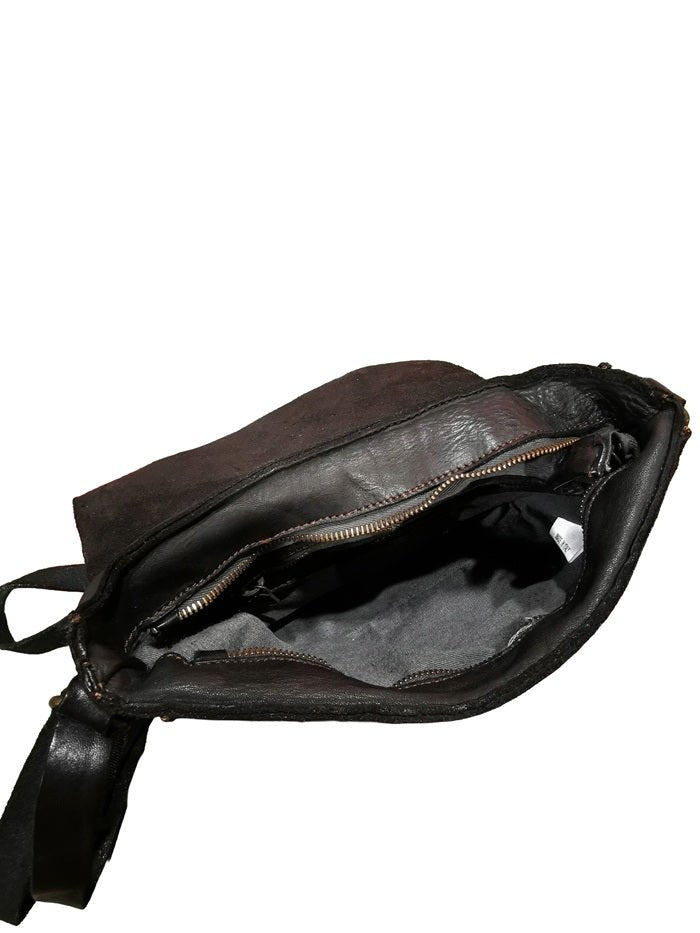 Borsa piccola in pelle Pelletteria Allegrini Filippo 1570 Nero - Pelletteria Allegrini