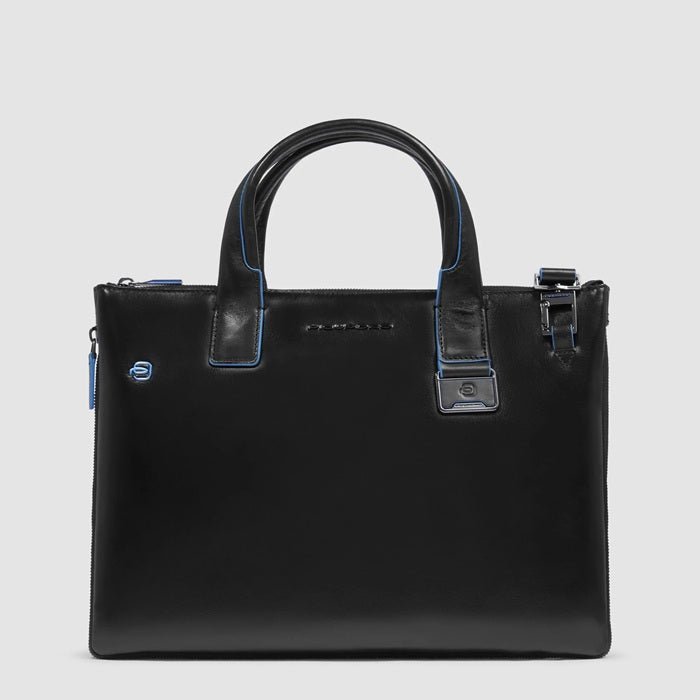 Borsa porta pc 14" Piquadro CA6857B2 Nero - Pelletteria Allegrini