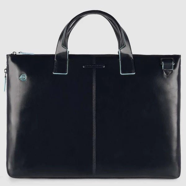 Borsa porta pc 15,6", espandibile Piquadro CA4021B2 Blu - Pelletteria Allegrini