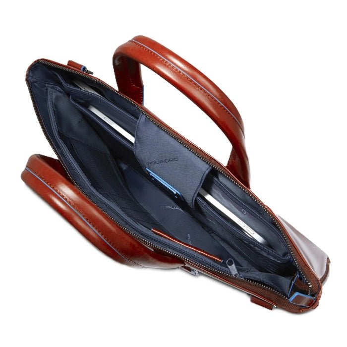 Borsa porta pc 15,6", espandibile Piquadro CA4021B2 Cuoio4 (arancio) - Pelletteria Allegrini