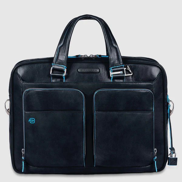 Borsa porta pc 15"Piquadro CA2849B2 Blu - Pelletteria Allegrini