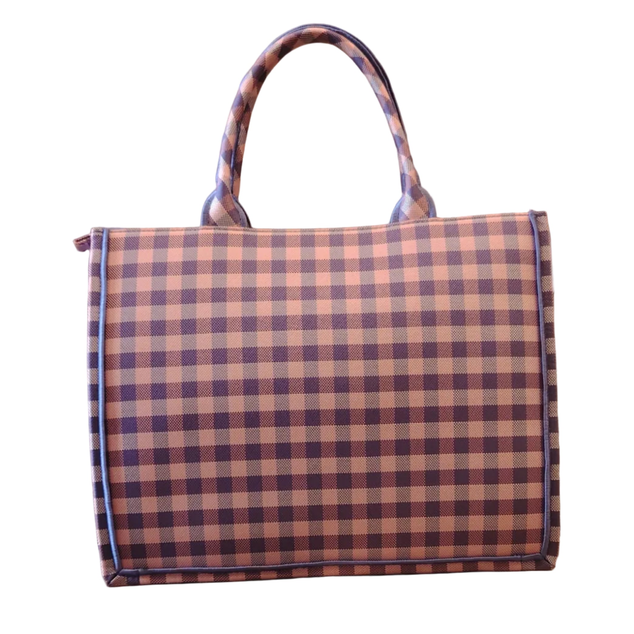 Borsa Tote Shopper in tessuto MD20 Mandarina Duck, è realizzata in mitrix, materiale leggero, resistente e dall’effetto cangiante