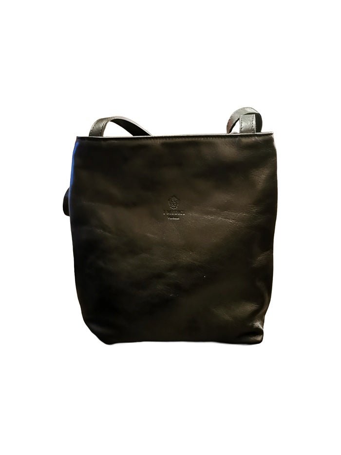 Borsa/zaino in pelle I Medici 63/2900 Nero - Pelletteria Allegrini