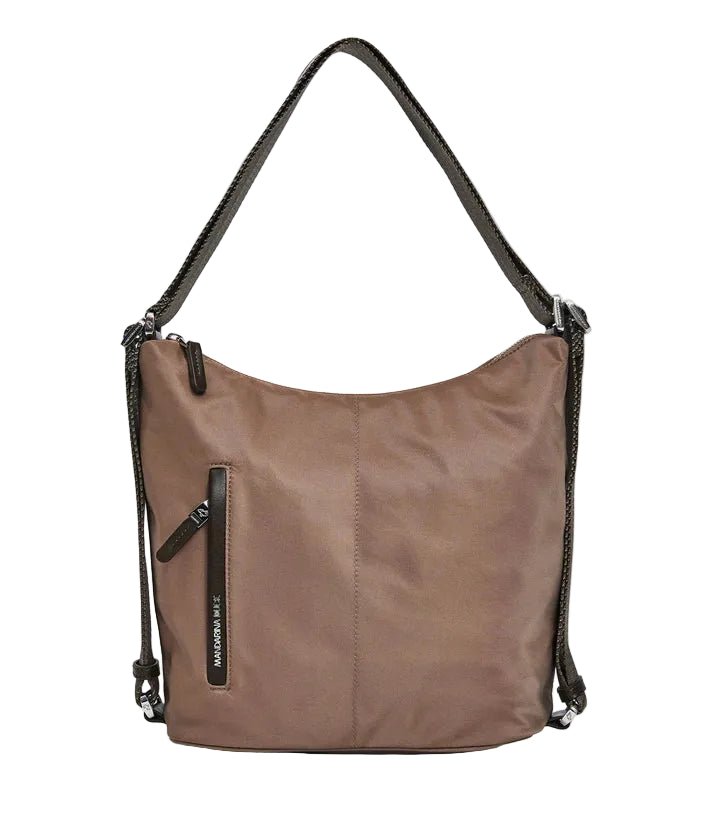 Borsa/zaino in tessuto Hunter Mandarina Duck P10VCT41 Beaver - Pelletteria Allegrini