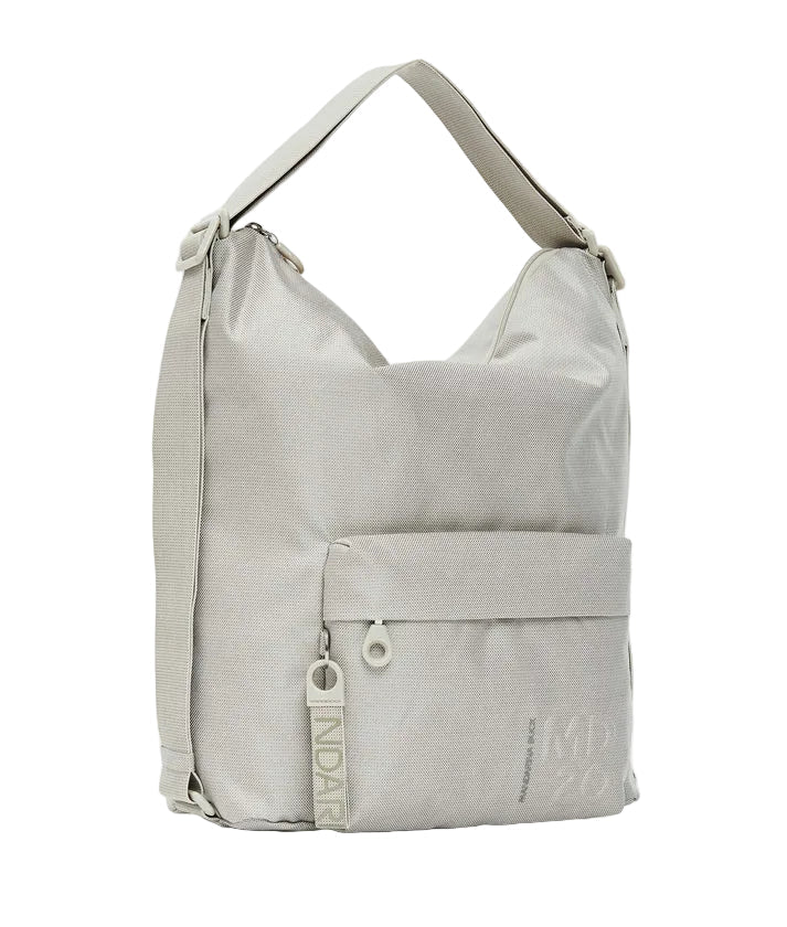 Borsa/zaino in tessuto MD Mandarina Duck P10QMT09 Cashmere - Pelletteria Allegrini
