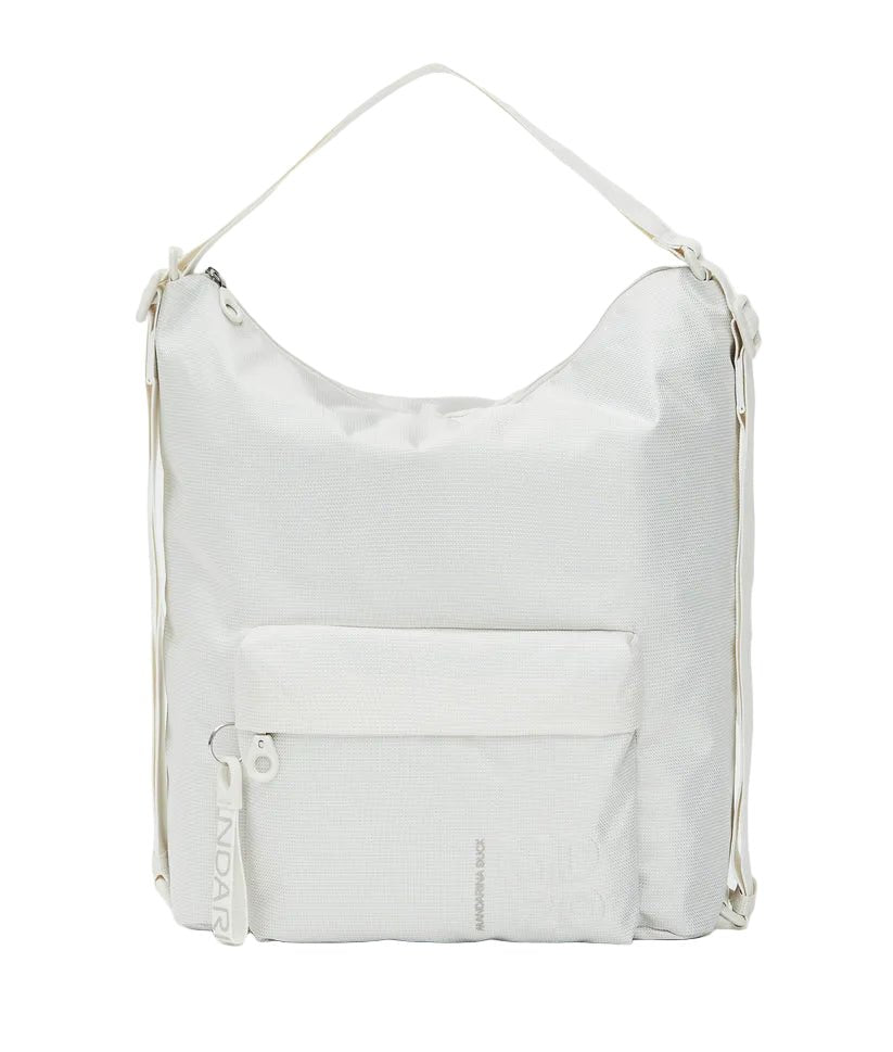 Borsa/zaino in tessuto MD20 Mandarina Duck P10QMT09 Latte - Pelletteria Allegrini
