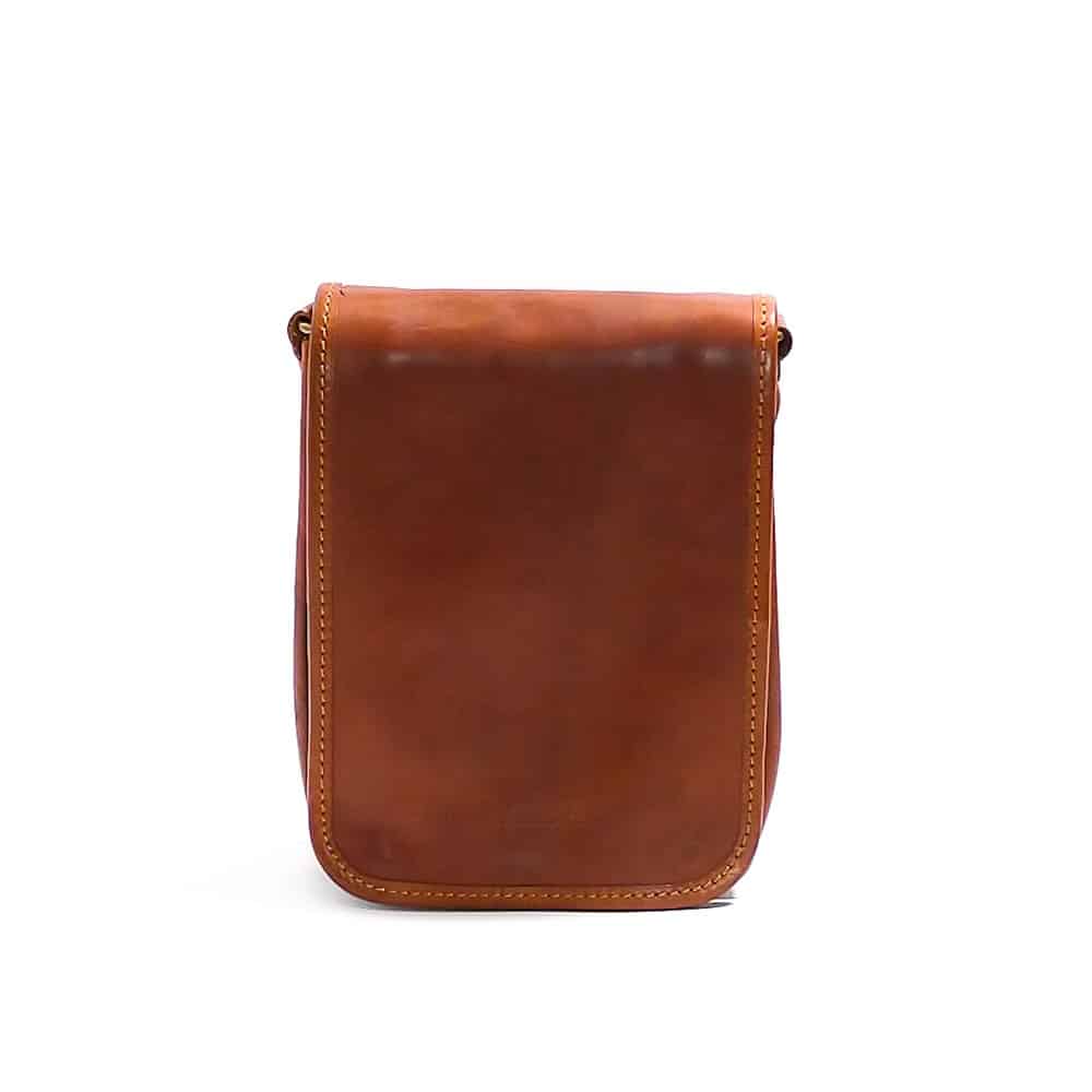 Borsello in pelle I Medici 63/3615 Marrone - Pelletteria Allegrini