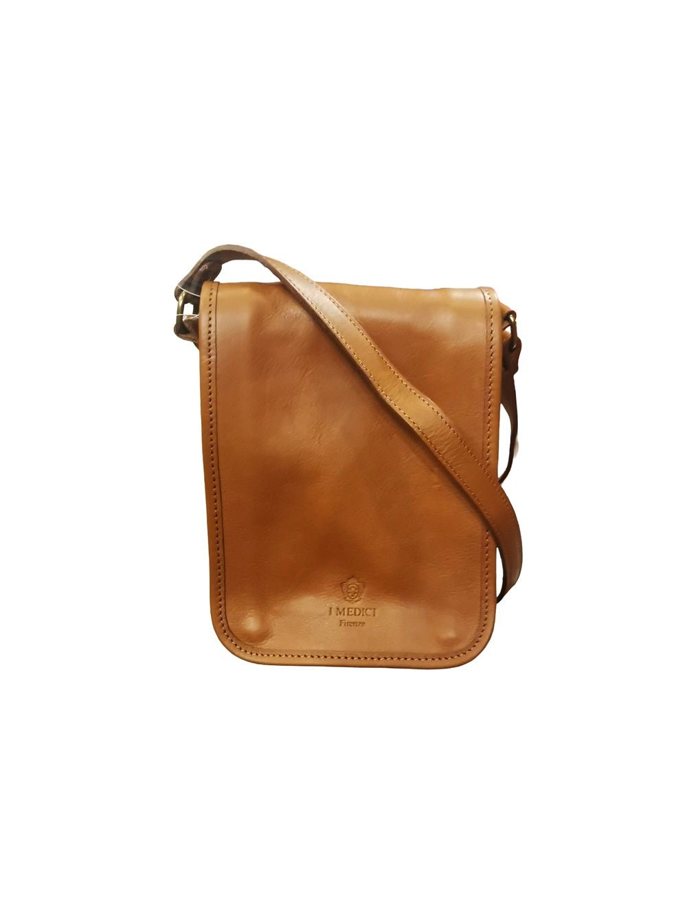 Borsello in pelle I Medici 63/3615 Marrone - Pelletteria Allegrini