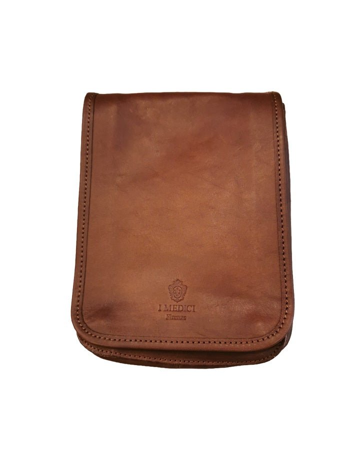 Borsello in pelle I Medici 63/3615 Testa di moro - Pelletteria Allegrini