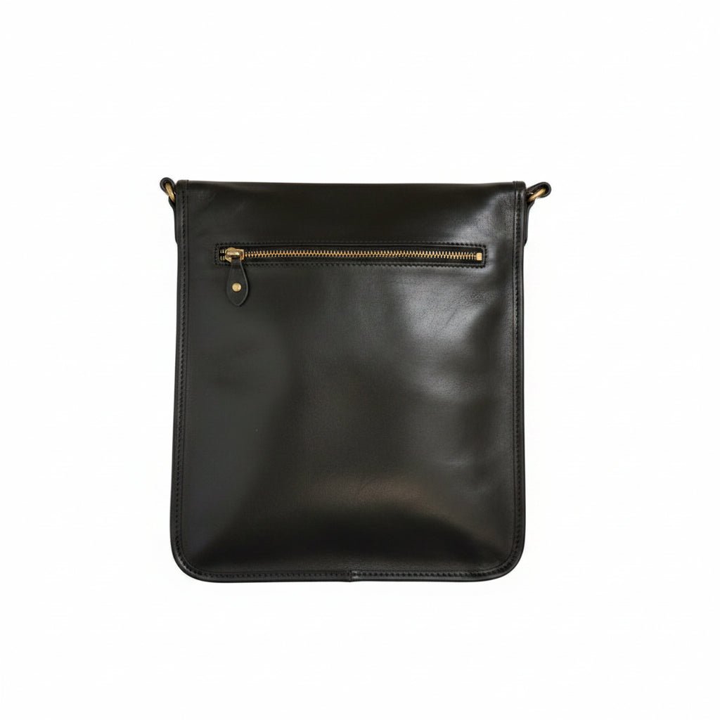 Borsello in pelle I Medici 63/3700 Nero - Pelletteria Allegrini