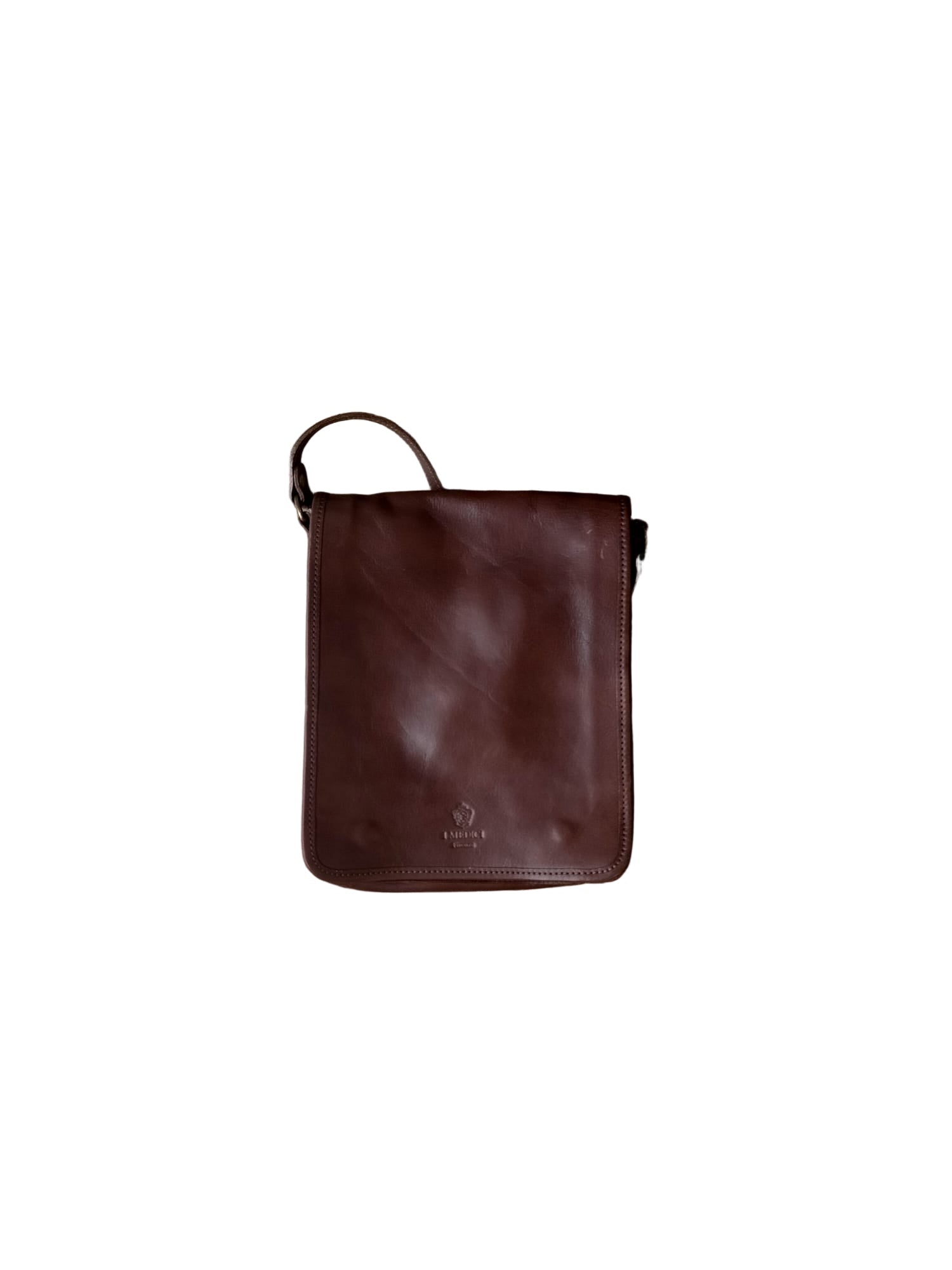 Borsello in pelle I Medici 63/3700 testa di moro - Pelletteria Allegrini